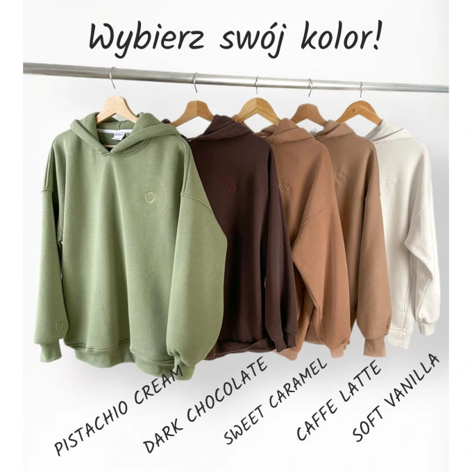 Bluza oversize - SOFT VANILLA